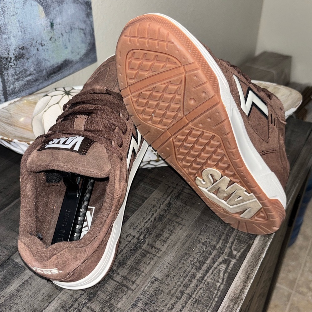 Vans Upland shoes "Potting Soil/Black" colorway Men's 7.5 Women's 9.0​​​ - Picture 6 of 12